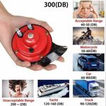 Generic Waterproof Electric Tweeter For Car And Motorcycle -12V 300DB - 2Pcs - image 3