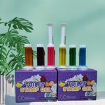 Generic Toilet Stamp Gel 84 Flowers 6pcs