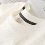 Clothing Waffle Roundneck Tshirt - White