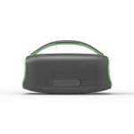 Docooler T16 Portable Outdoor Wireless Bluetooth Speaker with Handle - Green & Black