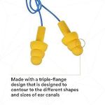 product_image_name-Generic-Reusable Corded Silicone Earplugs- Yellow & Blue-3