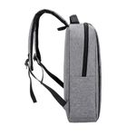 product_image_name-Generic-3in1 Backpack + 1Shoulder Bag + 1Wallet For Men backpack size-30 - 42 -13cm - grey-3