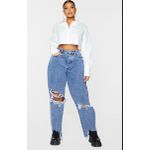product_image_name-Zara-Women's Cropped Buttons- Ups Shirt - White-2