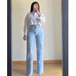 product_image_name-Zara-Women's Cropped Buttons- Ups Shirt - White-3