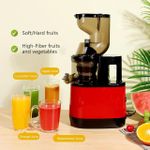 product_image_name-Generic-Slow Juicer Machine, High Yield Cold Press Juicer Blender for Fruits and Vegetables, Efficient Pulp Separation, Ideal for Juice Bars and Home Use-2