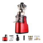 product_image_name-Generic-Slow Juicer Machine, High Yield Cold Press Juicer Blender for Fruits and Vegetables, Efficient Pulp Separation, Ideal for Juice Bars and Home Use-5