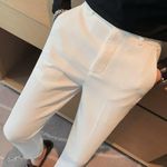 Clothing Waffle Trousers - White
