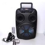 Generic Wireless Bluetooth speaker with mic - black - image 2