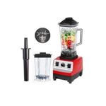 product_image_name-SILVER CREST-2 In 1 German Technology Heavy Duty Commercial Grinder and Blender 2.0L-5500W - Black /Red-2