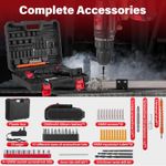 Generic Home electric drill power tool kit, 25+3 torque adjustment wireless drill set, adjustable speed - image 5