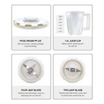 product_image_name-White Label-2in1 Grinder & Blender - Beige/Grey-5