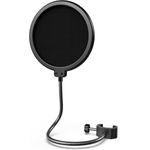 product_image_name-Generic-Microphone Pop Filter with Dual-Layer Shield – For Boom Arm & Desktop Stand-2