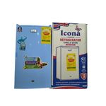 Icona London ILRF-100LS Table Top Single Door Refrigerator - 85 Litres - Blue + 12 Months Warranty - image 4