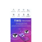 Generic  Bass Bluetooth speaker - highly quality with long lasting battery - black - image 2