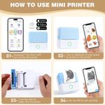 product_image_name-Generic-Mini Photo Printer,Portable Thermal Printing Machine,Portable Mini Printer - Bluetooth Thermal Printer-8