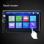product_image_name-Generic-2 Din 7" HD Car Stereo Radio Player Bluetooth Touch Screen + Rear Camera Kit - Black-7