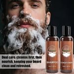 YURHERSU 9pcs Beard & Hair Growth/Care Kit – Complete Grooming Set - image 3