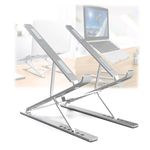 Generic N8 Universal Foldable Multi-Angle Laptop Stand – Up to 17.3