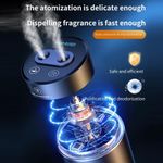 product_image_name-TodyJeyHo-Car Diffusers for Essential Oils, 450ml Small Humidifier, Mini USB Air Scent Small Humidifier LED 7 Color Changing,Dual Mist Ports, AI Smart Start,for Car Room Home Office Bedroom-5