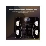 product_image_name-White Label-15 Kinds of Data Body Fat Scale Intelligent Electronic Weight Scale Digital BMI Scale Water Mass Health Body Composition Analyzer (W29 x D26)cm / (W11.4 x D10.2)inch - Pink-2