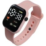 product_image_name-Fashion-Women's LED Watch - Pink-2