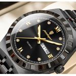 product_image_name-Fashion-POEDAGAR 872 Men's Watch  Business Leisure  Black-2