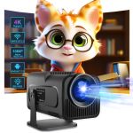 Generic 1080P 4K Android 11 Projector With Wifi 6 Bluetooth 5.0 Support Miracast / Airplay / DLNA UK Plug - image 2