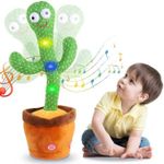 product_image_name-Fashion-Colorful Dancing Cactus Toy - Green/Brown-2