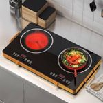 product_image_name-Generic-Double Infrared Electric Stove - Gold-2