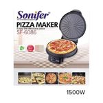 Sonifer Multifunction Electric Round Pizza Maker - Black