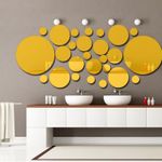 product_image_name-Generic-26 Pieces Acrylic Mirror Wall Stickers-3