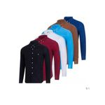 product_image_name-White Label-Long Sleeve Shirts - 3 Pieces Multicolour-2