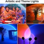 product_image_name-Generic-USB Powered Remote Control 16 Color Sunset Lamp/Adjustable Projector Lamp-5