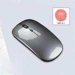 product_image_name-Generic-2.4G Rechargeable Wireless Mouse Bluetooth 2 Modes-Grey-1