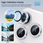 product_image_name-Generic-iPhone 17 / 17 Pro / 17 Pro Max Camera Lens Protector – Diamond Frame (Luxury Crystal Edition)-4