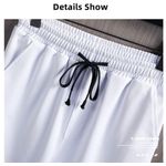 product_image_name-Mateamoda-2 In 1 Men's Short Sleeve Shorts Casual Set-Whte-4