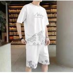 product_image_name-Mateamoda-2 In 1 Men's Short Sleeve Shorts Casual Set-Whte-7