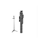 Generic  K28P Wireless Selfie Stick Tripod with Remote - Black - image 2
