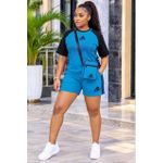 Ladies 3in1 Top And Down - Blue 
