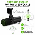 Shure SM7B Dynamic Vocal Microphone – Cardioid Studio Mic for Podcasting, Streaming & Voice Recording - image 5
