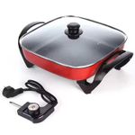 product_image_name-Generic-5L Multifunction Electric Cooking Pot- Red/Black-4