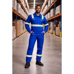 product_image_name-Generic-Industrial Safety Reflective Workwear Set – BLUE Protective Jacket & Trousers-2