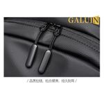 GALUIN Simple and stylish solid color men's backpack - grey - image 6