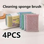 Generic Cleaning sponge, steel wire-4PCS