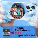 Generic Magnetic Phone Radiator Cooling Fan With Free Gaming Sleeve