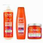 Cosmo Glow White Brightening Shower Gel+Glow White Brightening Body Scrub+Glow White Brightening Body Lotion