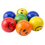 product_image_name-Generic-Stress Relief Smiley Face Balls - Multicolor -1