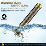 product_image_name-Generic-Metal Vintage Cordless USB Electric Hair Cutting Machine Rechargeable Hair Clipper Man Shaver Trimmer Barber Professional Beard Trimmer T9 Pro2-6