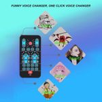 product_image_name-Generic-M10 Portable Phone Microphone Voice Changer - Mini Live Broadcast Voice Disguiser - Black-3