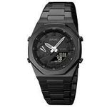 product_image_name-Curren-1816 Dual-Display Multifunctional Sports Watch for Men - Black-2